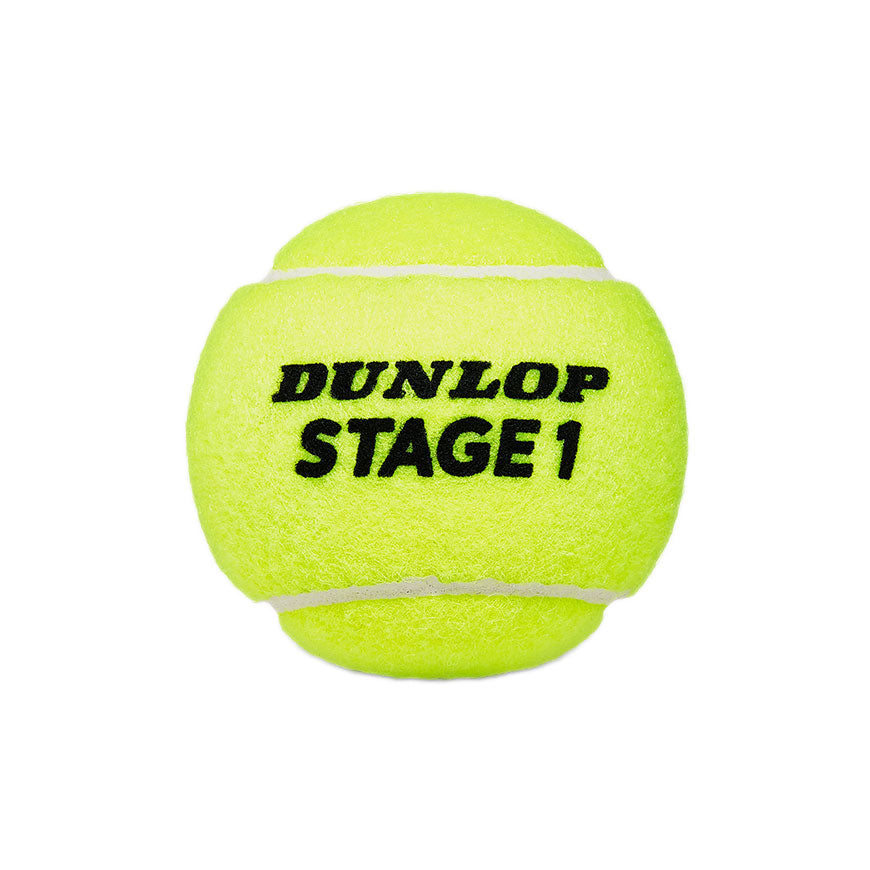 Dunlop Stage 1 Tennis Balls (3 Pack)