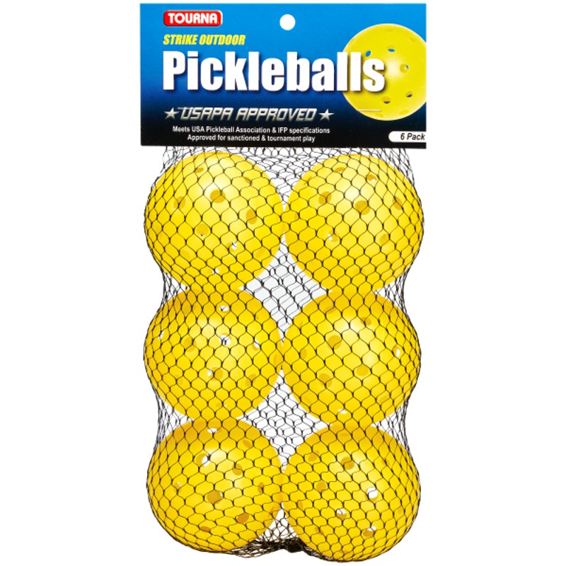 Tourna Strike Pickleballs (6 Pack)