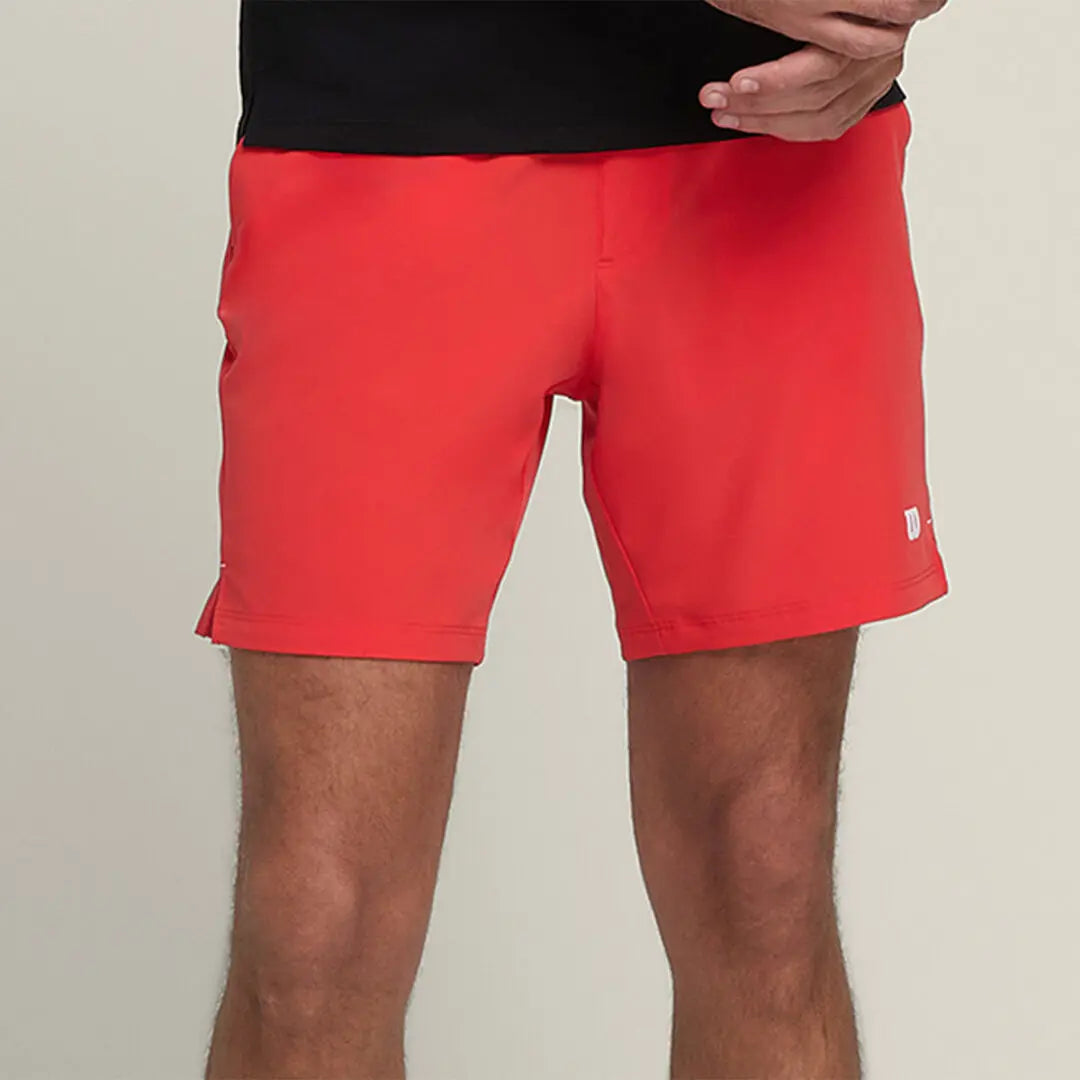 Wilson Men's Team Shorts 7" (Red)