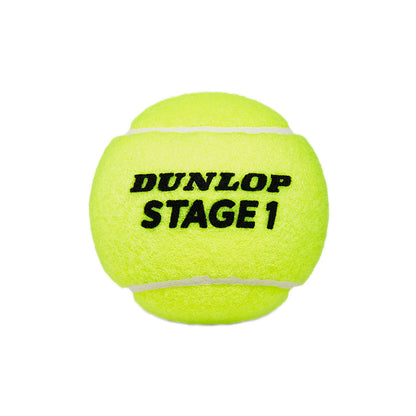 Dunlop Stage 1 Tennis Balls (3 Pack)