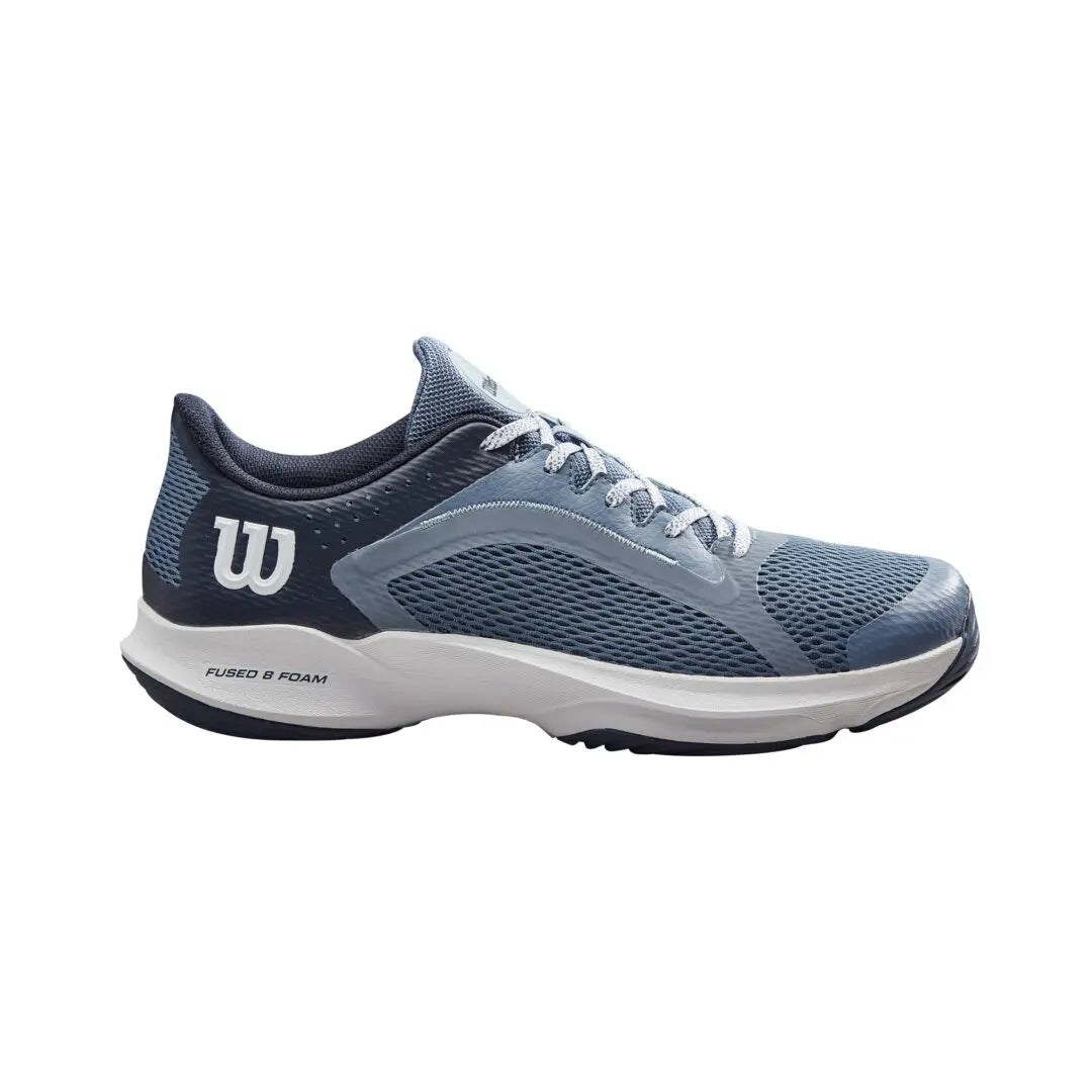 Wilson Ladies Hurakn 2.0 Padel Shoe(China Blue/White/Navy Blazer)