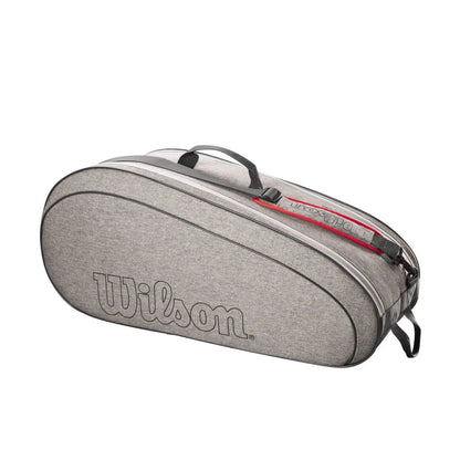 Wilson Team Heather Grey 6 Pack Racquet Bag