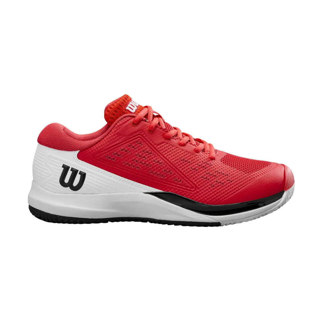 Wilson Mens Rush Pro Ace Tennis Shoe(Red/White/Black)